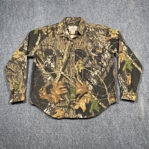 Redhead For Her Mossy Oak Break Up Camo Bass Pro Shops Button Up Shirt Women's M